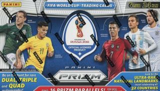 2018 Panini Prizm World Cup Soccer Factory Hobby Box