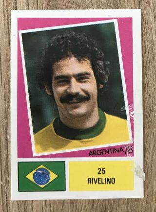 Fks Argentina 78 Fifa 1978 World Cup Rivelino Brazil 25