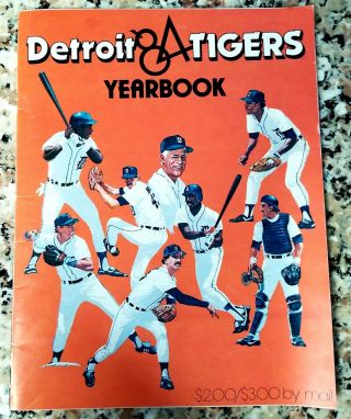 1984 World Champion Detroit Tigers Baseball Team Yearbook