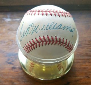 Ted Williams Signed Autographed Baseball Upper Deck Authenticated Hologram