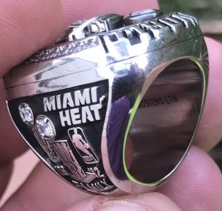 2012 Miami heat lebron James first title champions championship staff ring 6