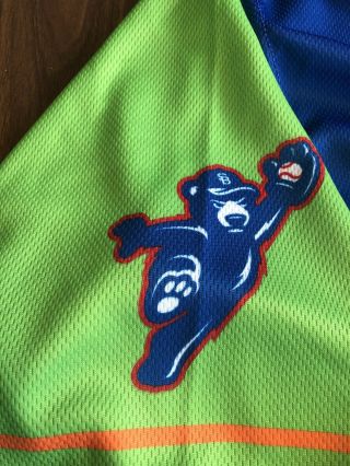 2017 Dylan Cease Game South Bend Cubs Jersey Chicago White Sox Prospect 3