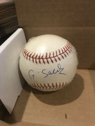 Gary Sanchez Signed Auto Official Mlb Baseball Autograph Guaranteed Authentic