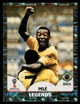 Panini World Cup 2018 (pink Back) Pele Fifa World Cup Legends No.  668