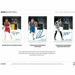 Indiana Pacers 2018 - 19 Panini Noir Basketball 2 Box Half Case Break 11