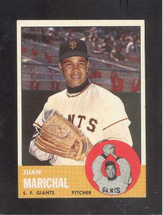 1963 Topps 440 Juan Marichal - Ex/mt - Giants