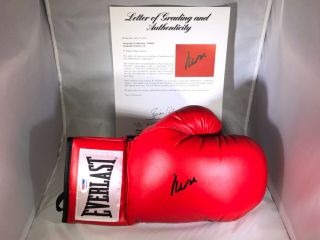 Muhammad Ali Signed Glove Psa/dna Graded 10.  Psa/dna 3a96867