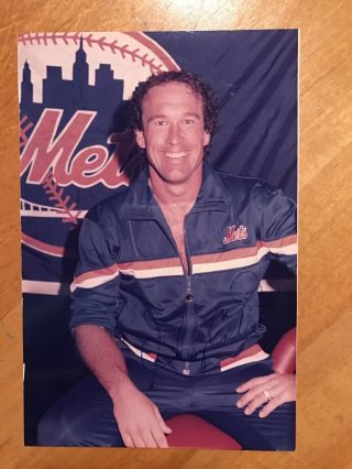 Gary Carter Autographed 5x7 Photo York Mets