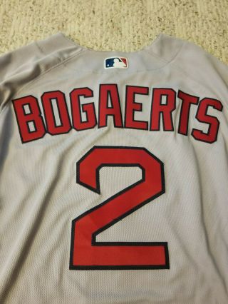 2018 Boston Red Sox Issued Xander Bogaerts Jersey MLB Game Un - Un - Worn 4