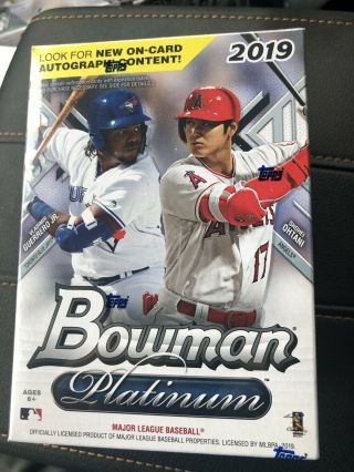 2019 Bowman Platinum Baseball Blaster Box Alonso,  Franco Guerrero