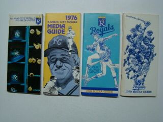 1971 1976 1978 1979 Kansas City Royals Baseball Team Media Guide Guides Mlb Vf