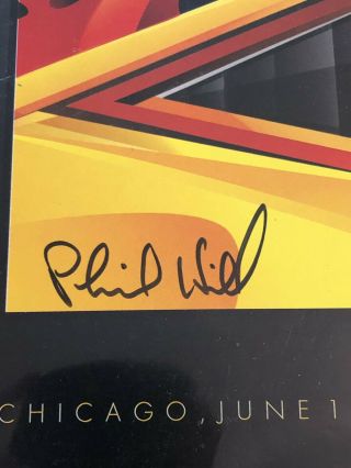Authentic Autographed Phil Hill Ferrari Program