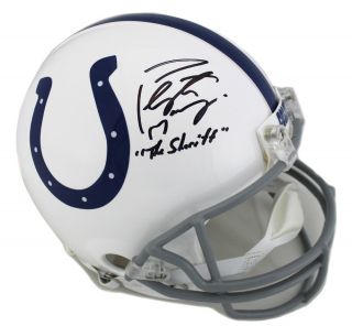 Peyton Manning Signed Indianapolis Colts Authentic Helmet - The Sheriff
