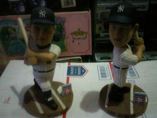 York Yankees Bobbleheads Babe Ruth And Lou Gehrig Hof Exclusive Editions