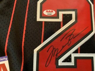 Michael Jordan Autographed Authentic Nike Jersey Bulls 4