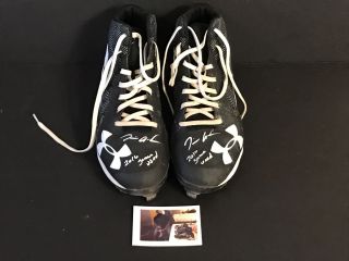 Tim Anderson Chicago White Sox Signed 2016 Game Cleats Ab1