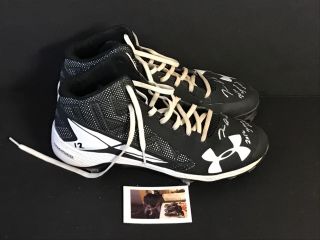 Tim Anderson Chicago White Sox Signed 2016 Game Cleats AB1 3