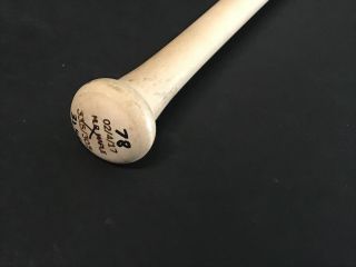 Kevin Newman Pittsburgh Pirates Autographed Signed 2017 Game Un - Cracked Bat 4