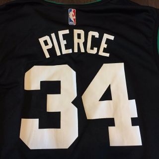 Paul Pierce Boston Celtics Black NBA Reebok Jersey Mens Size L 2