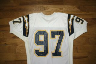 John Parrella 1994 San Diego Chargers game jersey Russell size 52,  4 4