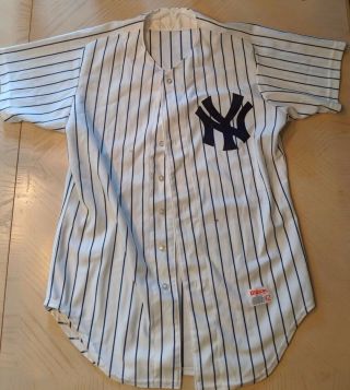 1970s York Yankees Wilson Game Baseball Home Jersey