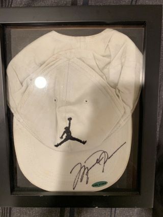 Michael Jordan Signed Autographed Air Jordan Nike Baseball Hat