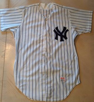 1970s York Yankees Wilson Game Worn Baseball Home Jersey 23