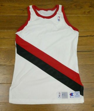 3 Portland Trailblazers Game Issued Jersey ' s All Year Tagged No Name & Numbers 7