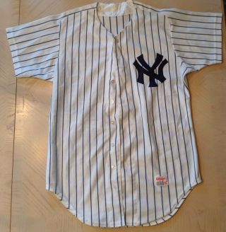 1970s York Yankees Wilson Game Worn Baseball Home Jersey
