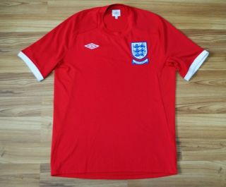 England National Team 2010 - 2011 - 2012 Away Football Shirt Jersey Umbro Cotton 42