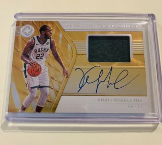 2018/19 Opulence - Krhis Middleton - Autograph - Game Worn Jersey Relic /79