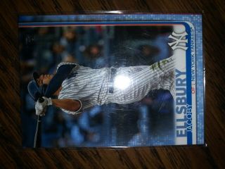 2019 Topps Series 2 Jacoby Ellsbury Blue Parallel Father 