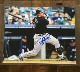 Justin Turner - York Mets - Autographed/signed 8 X 10 Photo - Jsa