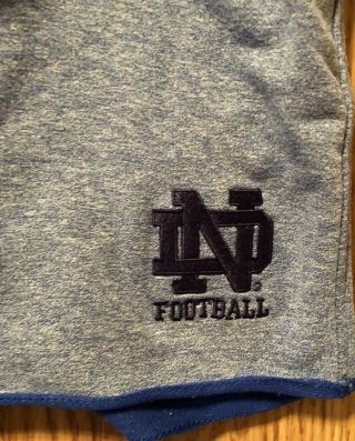 Notre Dame Football Team Issued Under Armour Shorts Size XL 2