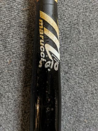 Cleveland Indians Carlos Santana Game Cracked Bat Opening Day Phillies Year 3