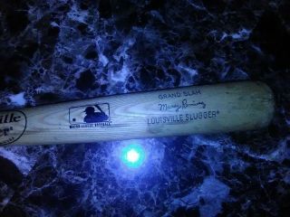 Manny Ramirez Autographed Slugger Game Model Bat Red Sox " 555 Hr " Psa/dna 123772
