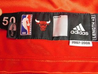 Kirk Hinrich Chicago Bulls Game Worn Jersey 2007 - 08 3