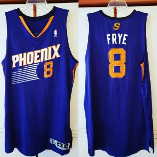 Channing Frye 2013 - 14 Phoenix Suns Nba Game Worn Jersey Size 3xl,  4
