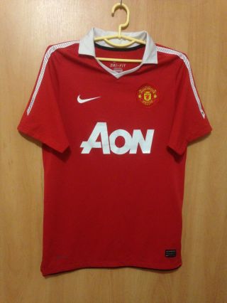 Manchester United 2010/2011 Home Football Shirt Jersey Nike
