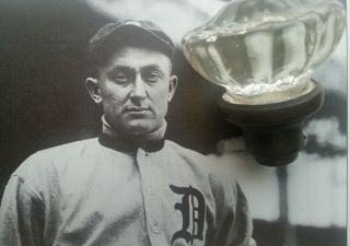 Actual Hof Detroit Tigers Ty Cobb Antique Doorknob From Home With Great Loa