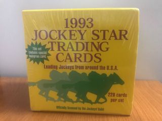 Jockey Star 1993 Guild Trading Cards - Factory Box