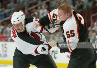 Ben Eager Philadelphia Flyers Game Worn NHL Jersey Reebok 2006 - 07 Meigray 10