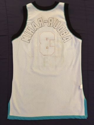 nba jersey Shareef Abdur - Rahim jersey vancouver grizzlies jersey game issued 6