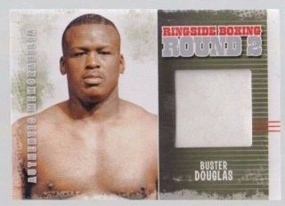 Buster Douglas 2011 Ringside Boxing Round 2 Trunks Silver Version/78 Am - 46 Z586