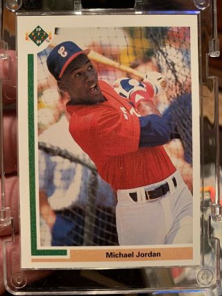 Rare: 1991 91 Upper Deck Michael Jordan Sp1,  Sp Rookie Card White Sox Baseball