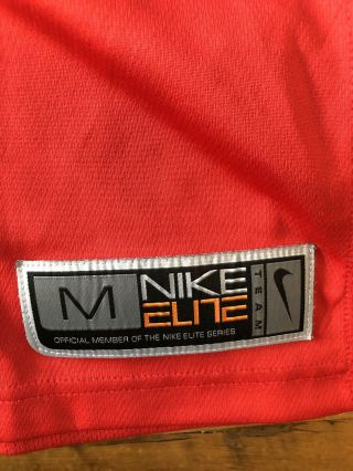 Ohio State Buckeyes Mens Medium Nike Elite Swingman Basketball Jersey Shirt Red 2