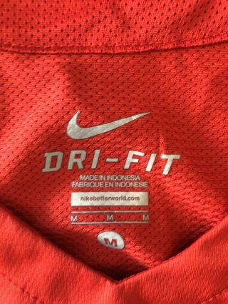 Ohio State Buckeyes Mens Medium Nike Elite Swingman Basketball Jersey Shirt Red 4