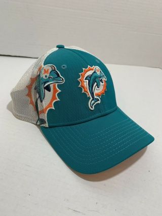 Vintage Miami Dolphins Era 39 Thirty Fitted Hat Size Medium - Large