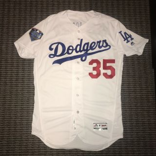 Cody Bellinger Los Angeles Dodgers World Series Team Issued Jersey 2018 Mlb Auth