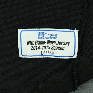 2014 - 15 Zach Trotman Boston Bruins Game Worn Reebok Hockey Jersey MeiGray 4